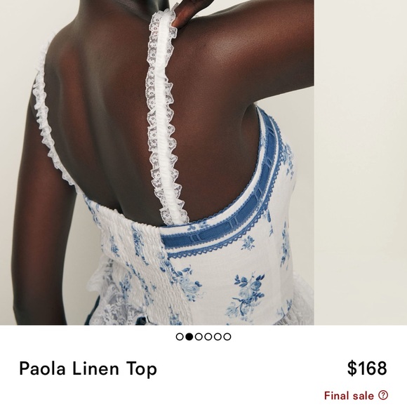 Reformation top size 12 - Picture 8 of 9